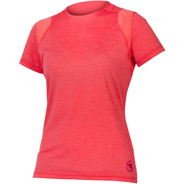 ENDURA SINGLETRACK Women's Short-Sleeved Jersey Pink 0